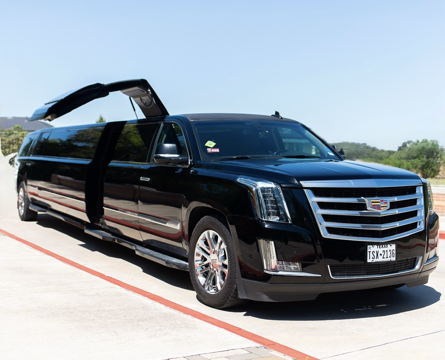 Black Cadillac Escalade Limousine